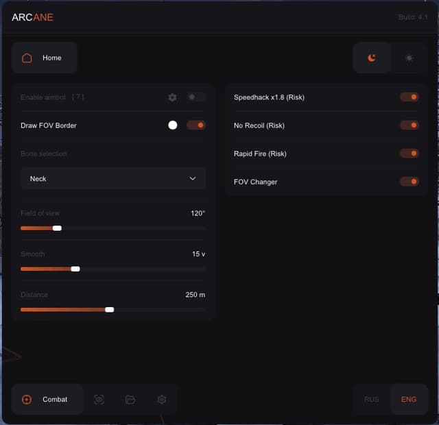 Active cheat image